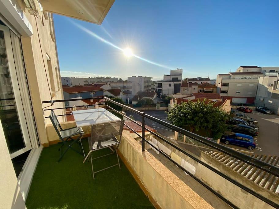 Appart T2 Calme - Centre De Canet - Parking - Clim Zewnętrze zdjęcie
