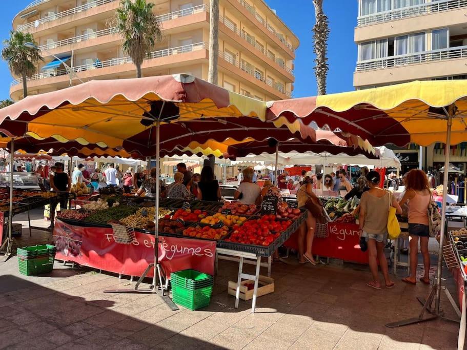 Appart T2 Calme - Centre De Canet - Parking - Clim Zewnętrze zdjęcie